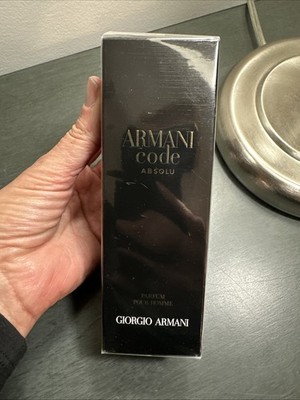 ARMANI CODE ABSOLU PARFUM Pour Homme Georgio Armani 2 fl oz/ 60 ml Sealed Box