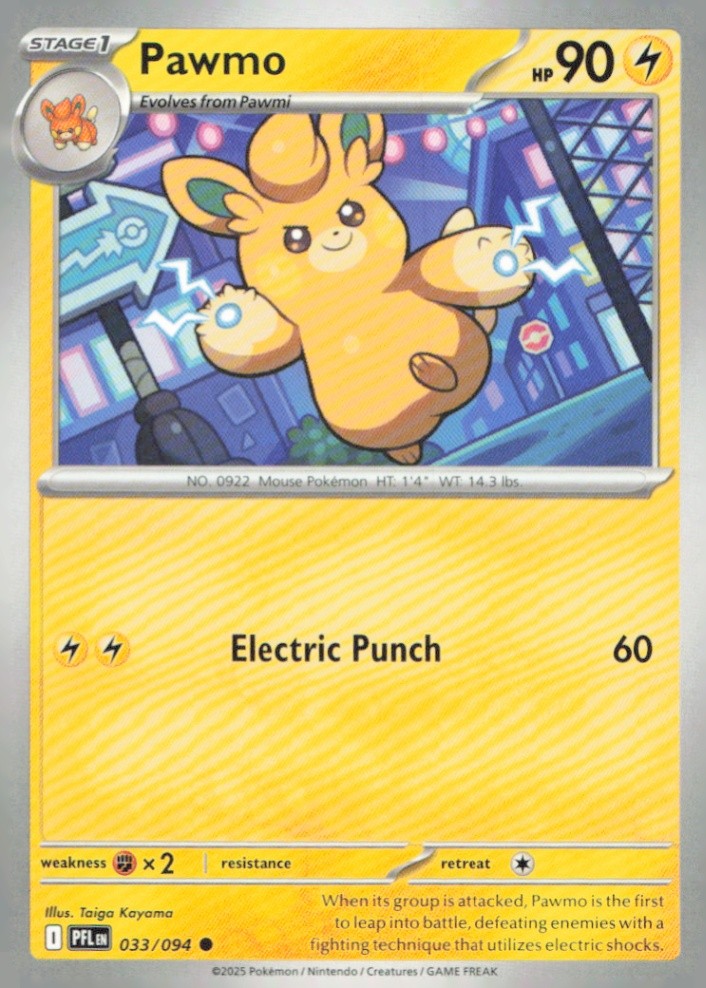 Pawmo Common ME02: Phantasmal Flames 033/094 NM