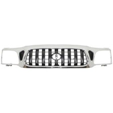 Grille Assembly Chrome Frame Black Insert For 2001-04 Toyota Tacoma Grille Assembly Chrome Frame Black Insert For 2001-04 Toyota Tacoma