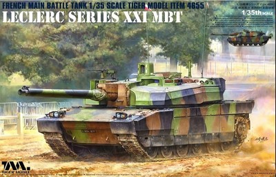 Tiger Model 1/35 French Main Battle Tank Leclerc Series Xxi Plastikmodell