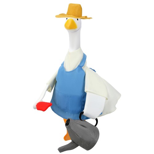 Gardener Goose Outfit Cute Goose Clothes for Lawn Decor Porch Goose Costume f
