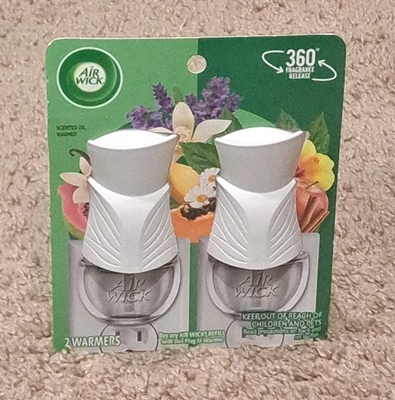 #ad Air Wick Scented Oil Air Freshener Warmer 2 Count $3.99