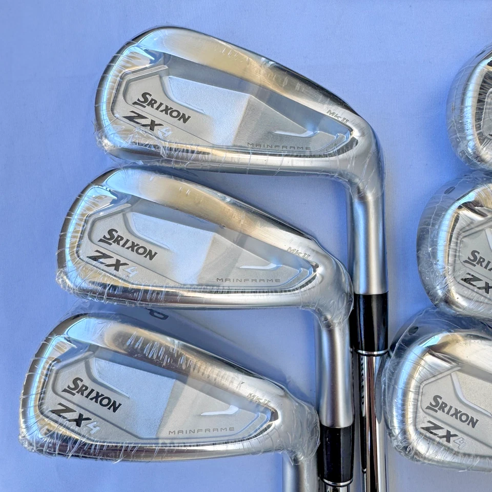 SRIXON ZX4 MkII Iron Set 6pc 5-Pw KBS TOUR LITE Stiff Flex Steel Shaft RH - Image 3 of 4