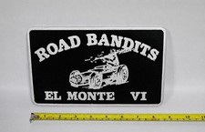 Cast Aluminum Road Bandits Car Club Plaque