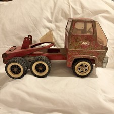 Vintage 1960s Tonka Pressed Steel Cement Mixer Truck Project   Missing Drum
