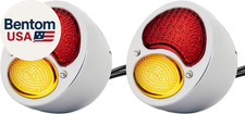 2 Pcs Vintage Led Tail Lights With Turn Signals Fit Ford Model A Hot Rod Rat-rod 2 Pcs Vintage Led Tail Lights With Turn Signals Fit Ford Model A Hot Rod Rat-rod