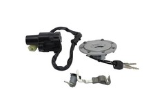 Complete Ignition Switch Set Non-Coded HONDA CBF 600 S 2004-2007 Black