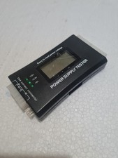 HDE 20 4 Pin LCD Power Supply Tester for ATX, ITX, BTX, PCI-E, SATA, HDD, used