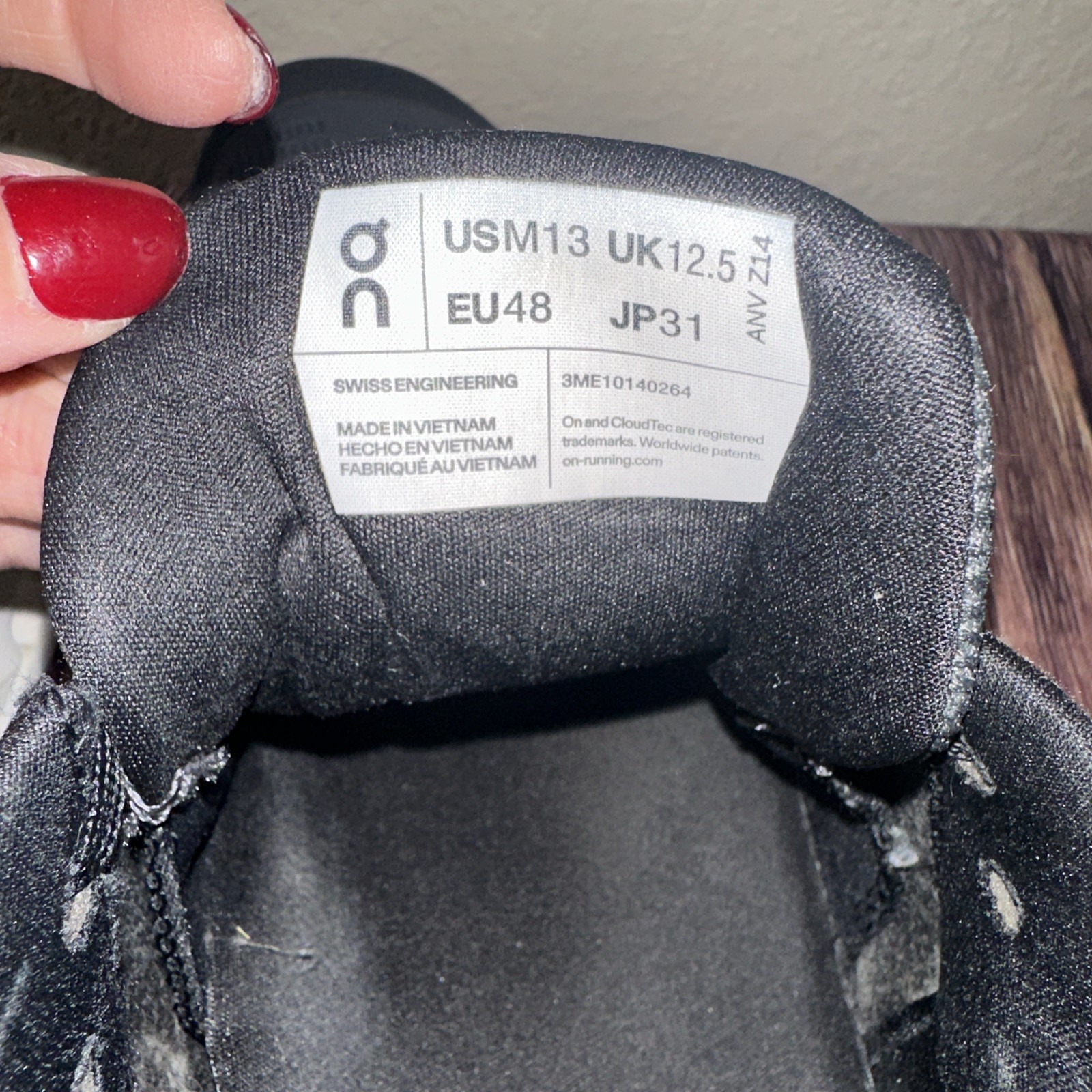 Size 13 - ON Cloudrunner 2 Eclipse Black - image 11