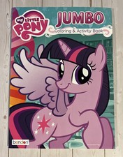 My Little Pony Jumbo Coloring Activity Book - 2016 Bendon - Unused