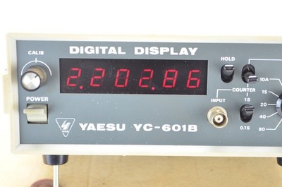 YAESU (八重洲無線) デジタルディスプレイ YC-601B YAESU YC-601B Yaesu ヤエス 無線機 デジタルディスプレイ 八重洲無線