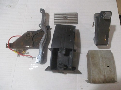 Used 1947 1948 Studebaker Heater control + Ash trays + misc. interior part