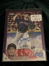 2023 Topps Chrome Franklin German Purple Refractor RC Auto Rookie Autograph /250