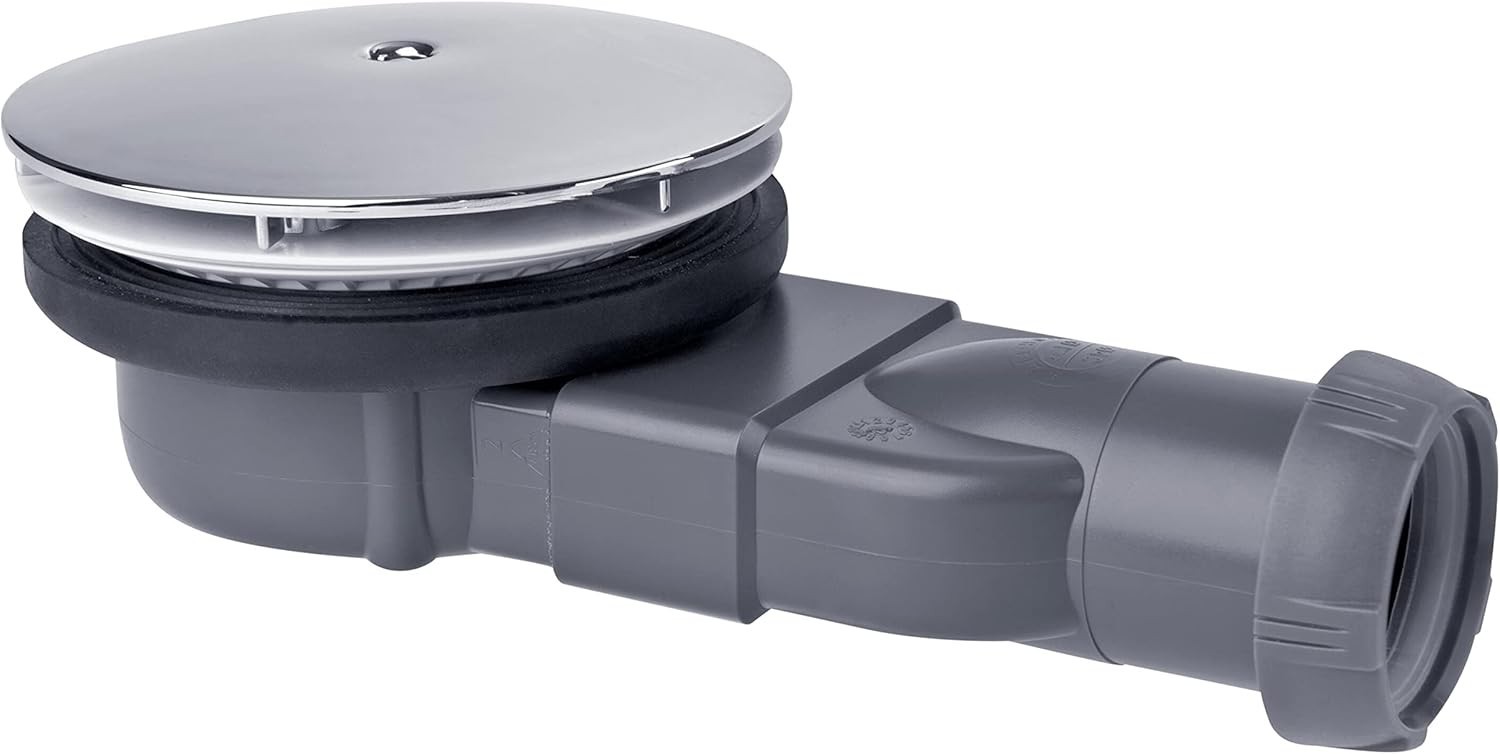 Siphon de douche Slim D40 pour une rénovation de douche à l'italienne