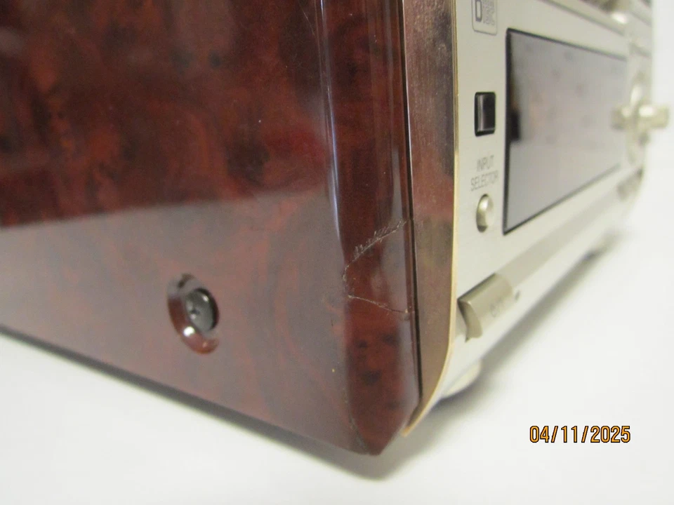 TECHNICS SJ-HD501 MINIDISC DECK mit Fernbedienung DEFEKT Fehlercode F15 - Bild 4 von 4