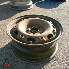 CERCHIO IN FERRO 6Jx14 5x100 ET43 VOLKSWAGEN POLO MK4 9N 2001-2005 usato 112061