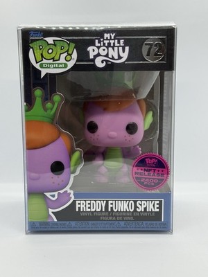 Funko Pop Digital My Little Pony #72 Freddy Funko Spike LE  With Protector