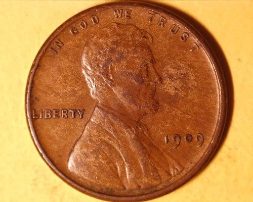 1909 VDB  LINCOLN WHEAT  PENNY IN XF  COND.**205-6A