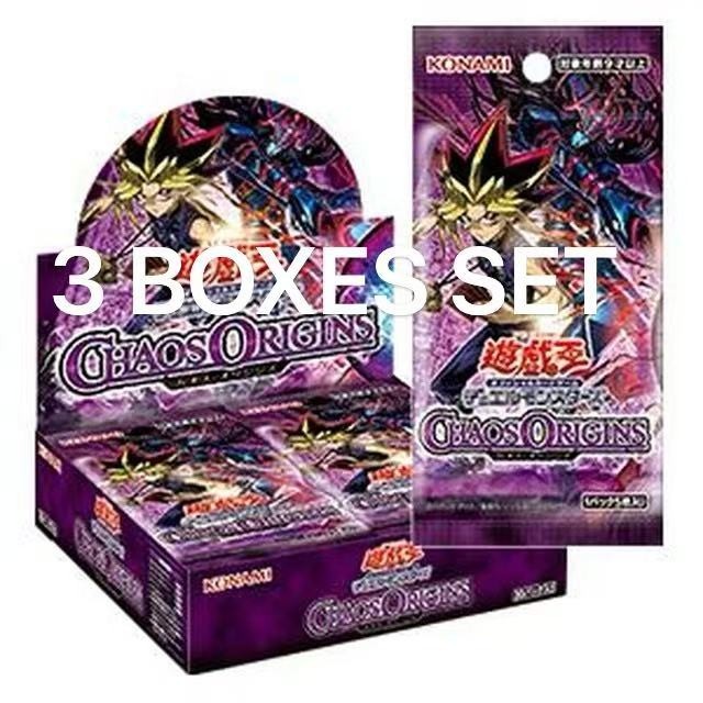 Yu-Gi-Oh! OCG Card CHAOS ORIGINS Booster Sealed Box -Japanese 3