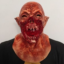 Halloween Latex Creepy Zombie Head Mask Prank Party Cosplay Costume Props