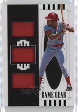 2021 National Treasures Game Gear Materials Triples Green 3/5 Joe Morgan 19zq