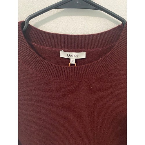 New Quince Children's Cashmere Sweater Size 12 - Picture 3 of 4