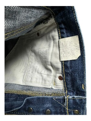 Levis 90s 702 XX Big E Selvedge Denim Jeans W31 Japan Blue 140th