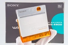 [BOXED] Sony MZ-E800 Silver MD Player [DEMO / PLAYS] [READ]