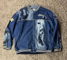 UNK NBA Signature Series Kobe Bryant Los Angeles Lakers Mens 2XL Denim Jacket