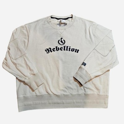 Nike Ambassadors Club Rebellion Beige Pullover Crew Neck Sweatshirt XXL
