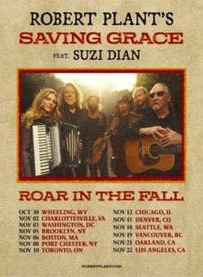 Robert Plant Launches Saving Grace 2025 Tour Poster