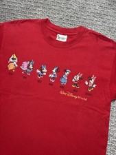 Vintage 90s Minnie Mouse Throughout The Years T Shirt Double Sided Large Disney