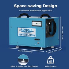 ALORAIR 113 Pint Wi-Fi Crawlspace Dehumidifie...