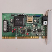 Vintage Zoom Fax Modem 56k Dual Mode Modem Card Model 2919 P/N 0337-05 WORKS