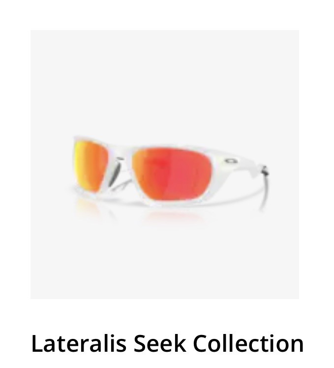 Oakley LATERALIS POLARIZED Sunglasses OO9431-1060 Matte Vapor W/ PRIZM Ruby Lens