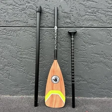 3-Piece Adjustable SUP Paddle –Lightweight, Floating Aluminum Shaft (Body Glove)