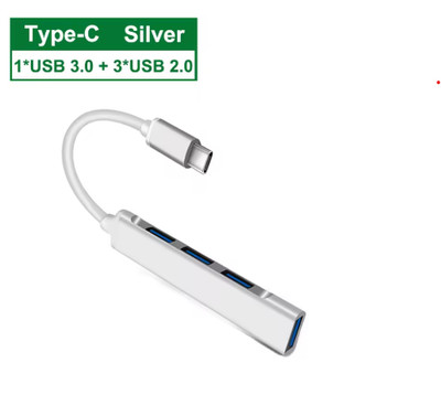 USB 3.0 Hub Distributor Adapter for Notebook, Smartphone, Laptop, Data Charging,