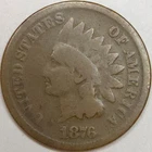 1876 Indian Head Penny (Lot#1)