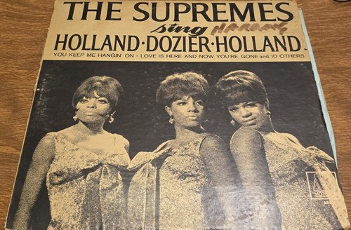 The Supremes - Sing Holland-Dozier-Holland LP VG MS 650 Motown 1966 Vinyl Record