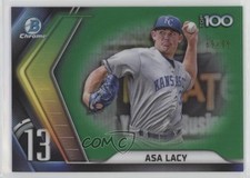 2022 Bowman Chrome Scouts Top 100 Green Refractor 69/99 Asa Lacy #BTP-13 0ms5