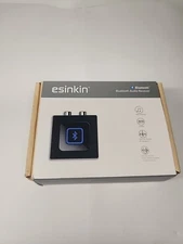 Esinkin Bluetooth Audio Adapter – Wireless Audio Receiver RCA AUX – Open Box