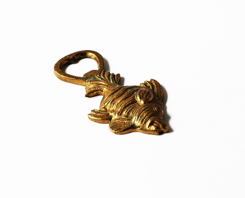Rare Vintage Brass Corkscrew Antique Tire-Bouchon '900 - 第 1/1 張圖片