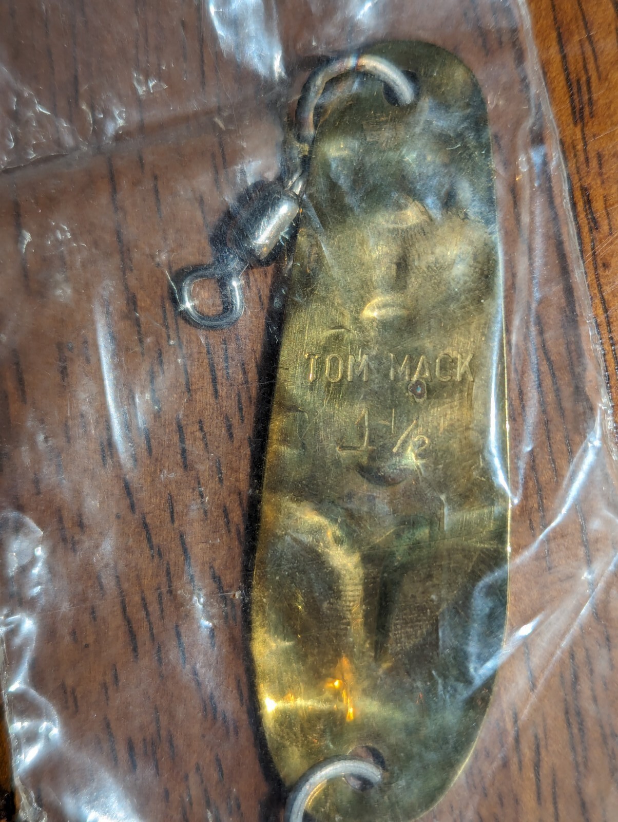 Lot of 4 NEW Vintage Trolling LURES 5 & 1 1/2 Tom Mack Fishing Spoons