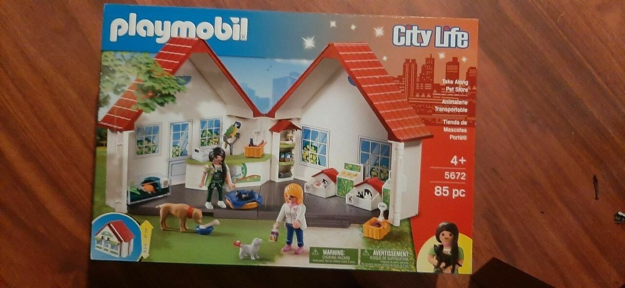 playmobil pet store