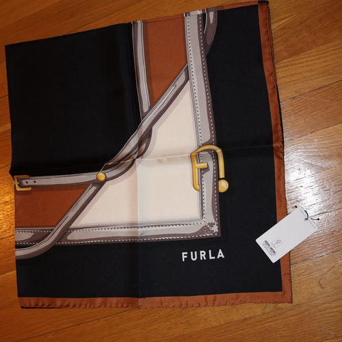 Gorgeous Furla Silk Scarf – New - Picture 1 of 6