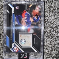 Wyatt Langford (RC) Game Used Base Relic Topps Now #364B Black 71/99