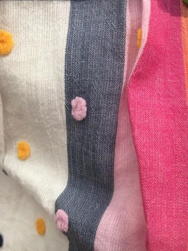 Lands End Girls Polka Dot and Plaid Cotton Skirt Size 7 Pink White - Fun! - Picture 6 of 8