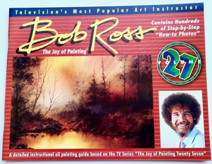 JOY OF PAINTING companion Book to #27 TV SERIES THIRTEEN FAB PAINTINGS BOB ROSS