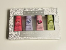 Crabtree  Evelyn Hand Therapy Set of 4 x25g GIFT Lavender Rosewater