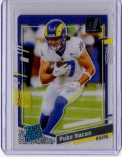 2023 Panini Clearly Donruss Football Puka Nacua No. 96 Los Angeles Rams
